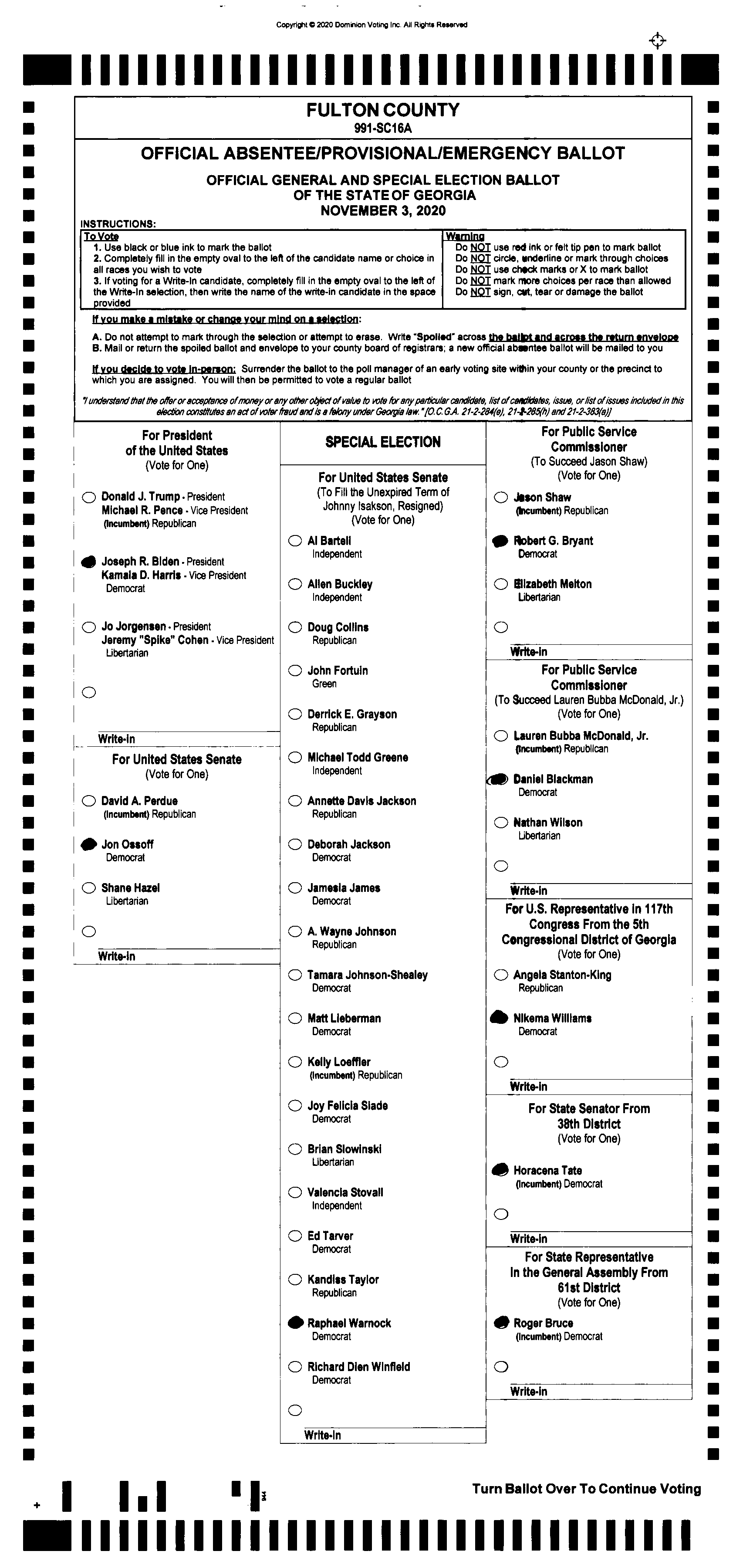 Source Ballot